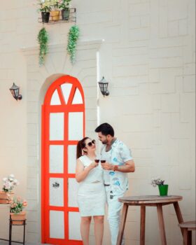 Mandir Style Pre-Wedding Decor Installation
