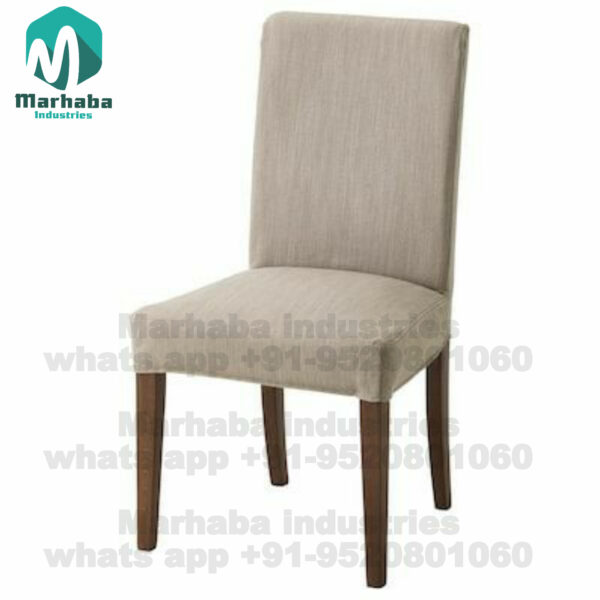 Elegant Dining Chair with Upholstered Seat