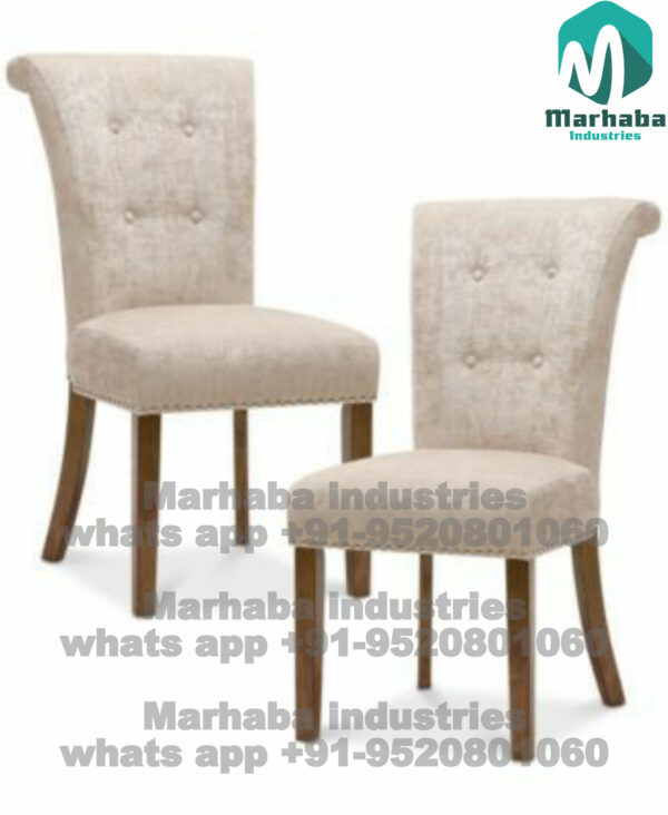Durable Wooden Chair with Soft Seating