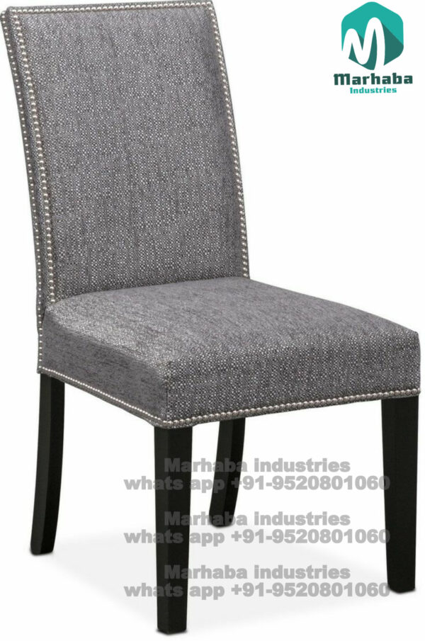 Traditional Upholstered Wooden Accent Chair