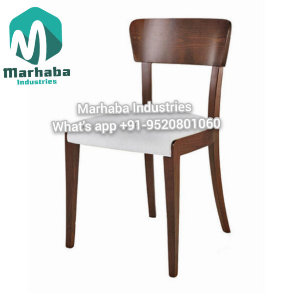 Custom Made Upholstered Wooden Chair