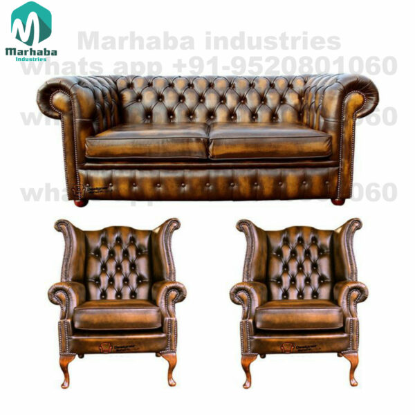 Handcrafted Designer Sofa with Classic Appeal